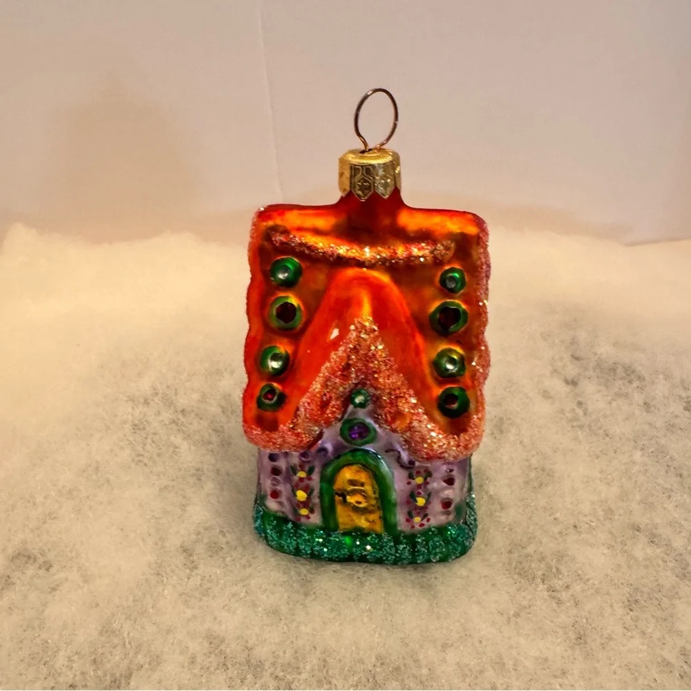 Christopher Radko Sugar Shack Sugar‎ Hill Christmas Tree Ornament